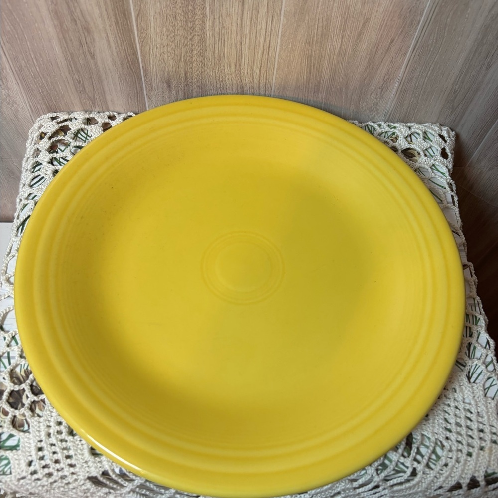 Fiestaware Vibrant Sunlit Yellow Dinner Plate